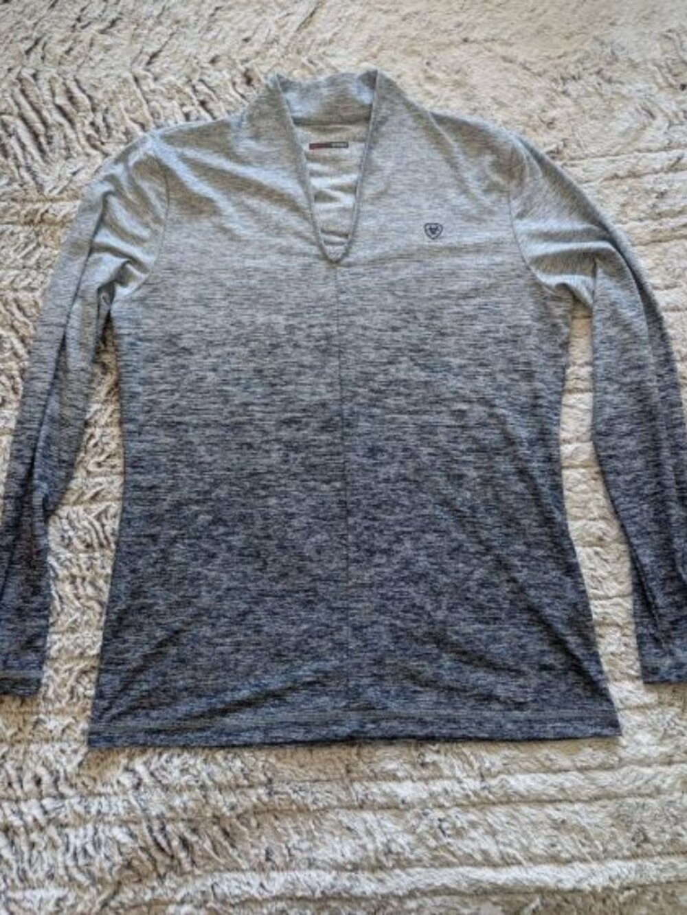 Ariat Heat Series Sun Shirt Blue Ombre - Large